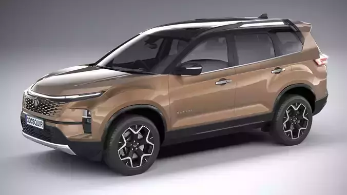 Tata Safari 2024 3D model