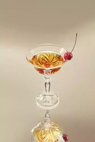 Bronx cocktail 3D model