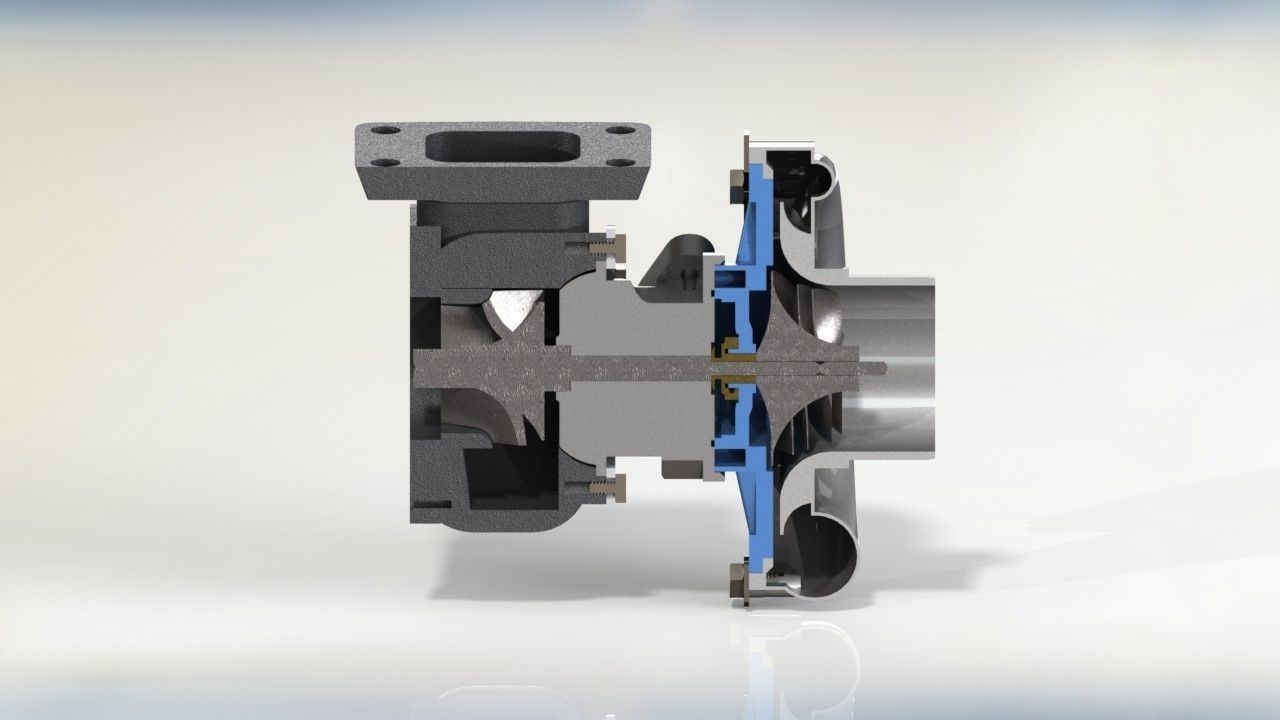 Turbocharger 3D Models  3D model_12