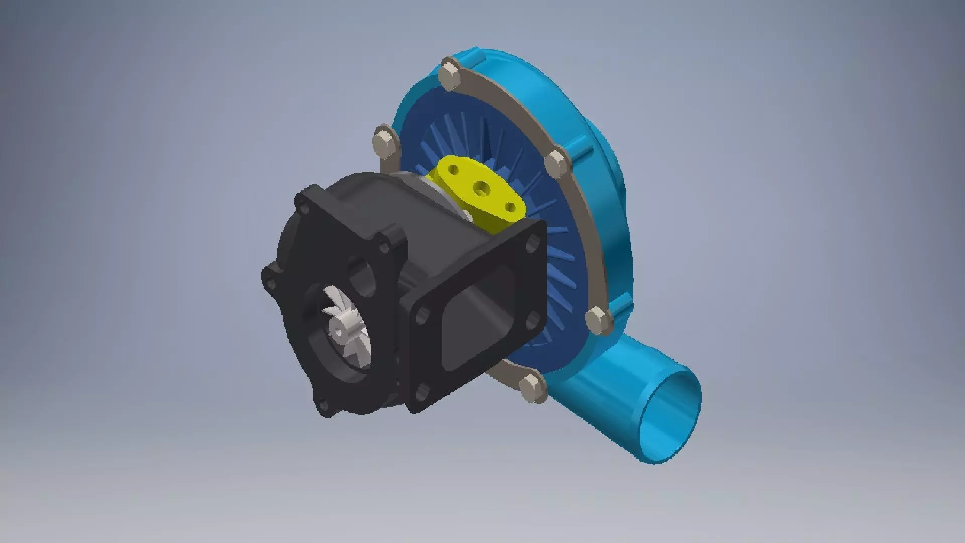 Turbocharger 3D Models  3D model_0