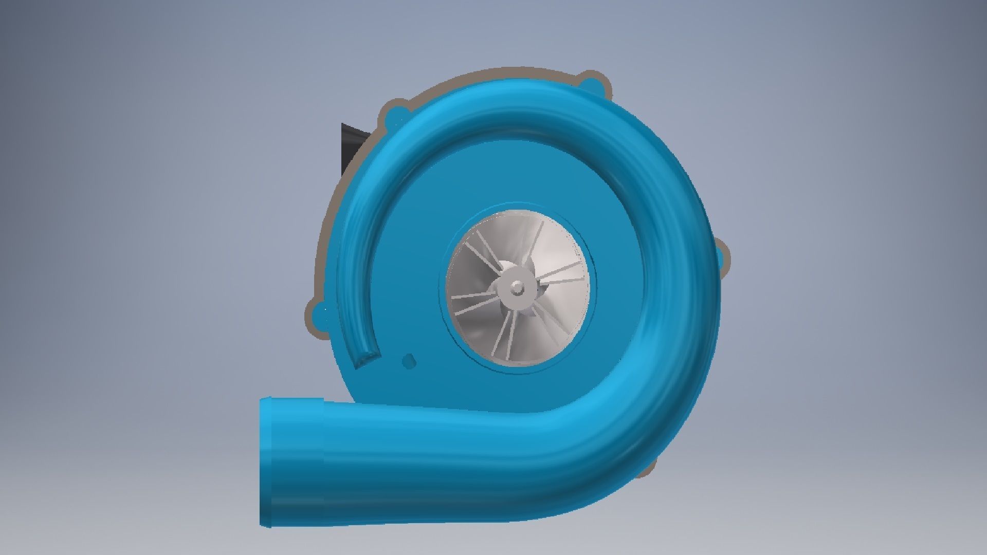 Turbocharger 3D Models  3D model_4