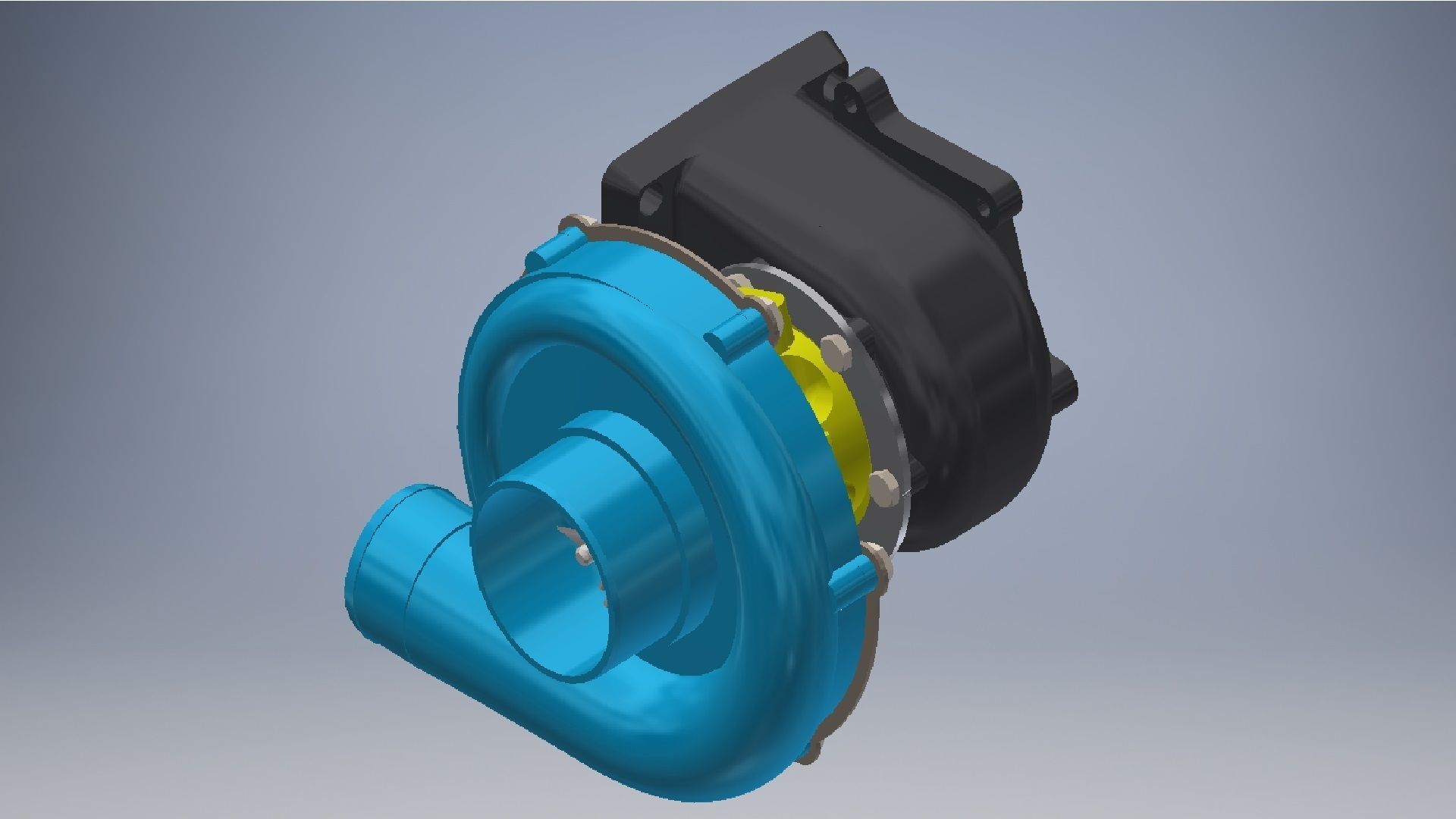 Turbocharger 3D Models  3D model_3