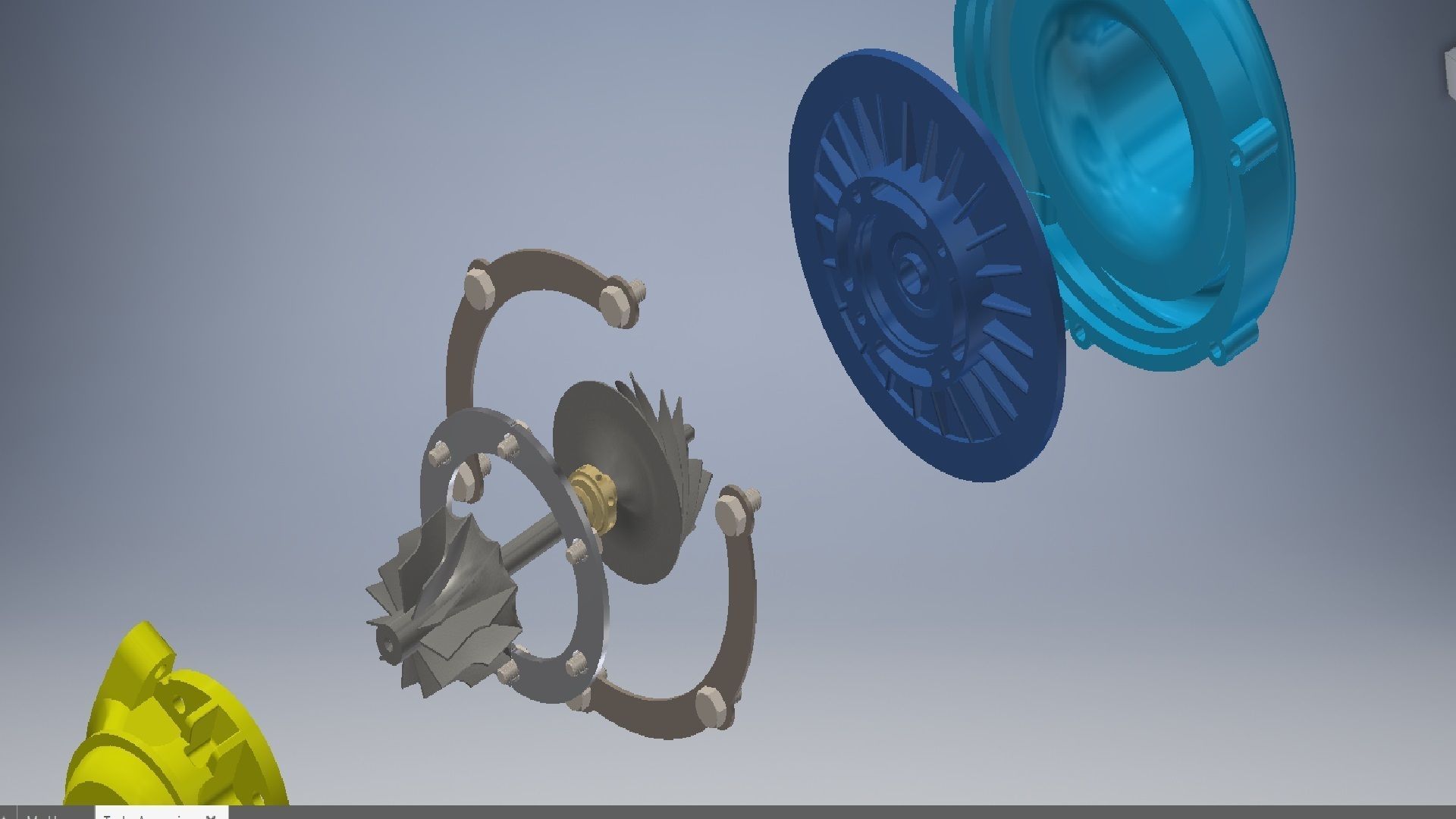 Turbocharger 3D Models  3D model_8