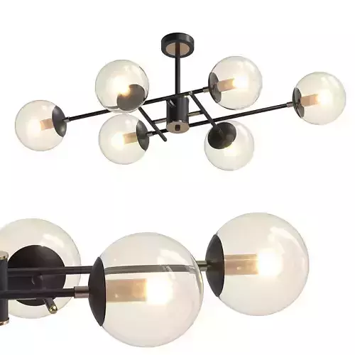 Chandelier ALFA Tanos 62179 3D model