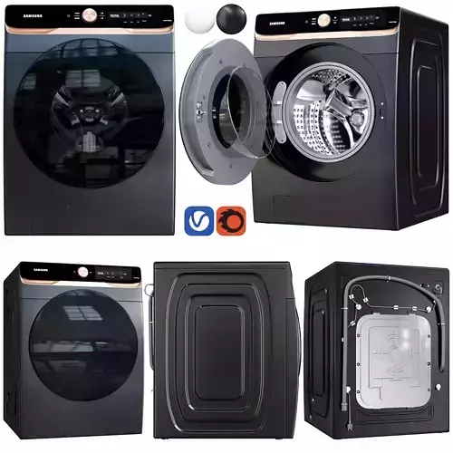 samsung washing machine 3D model