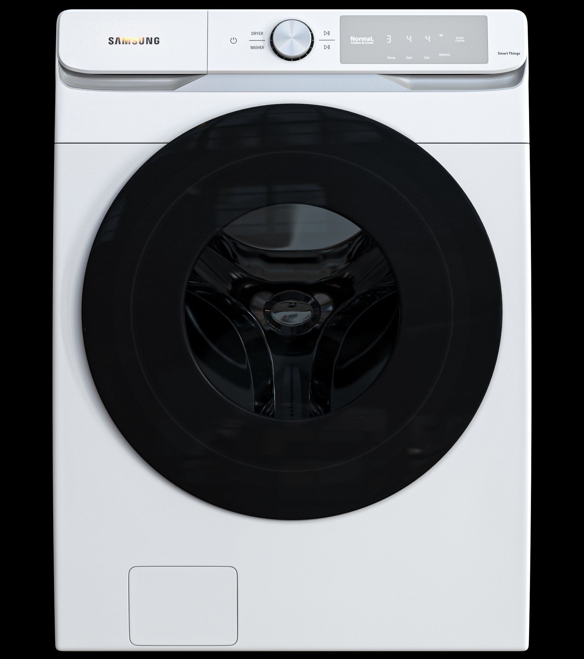 samsung washing machine 3D model_11