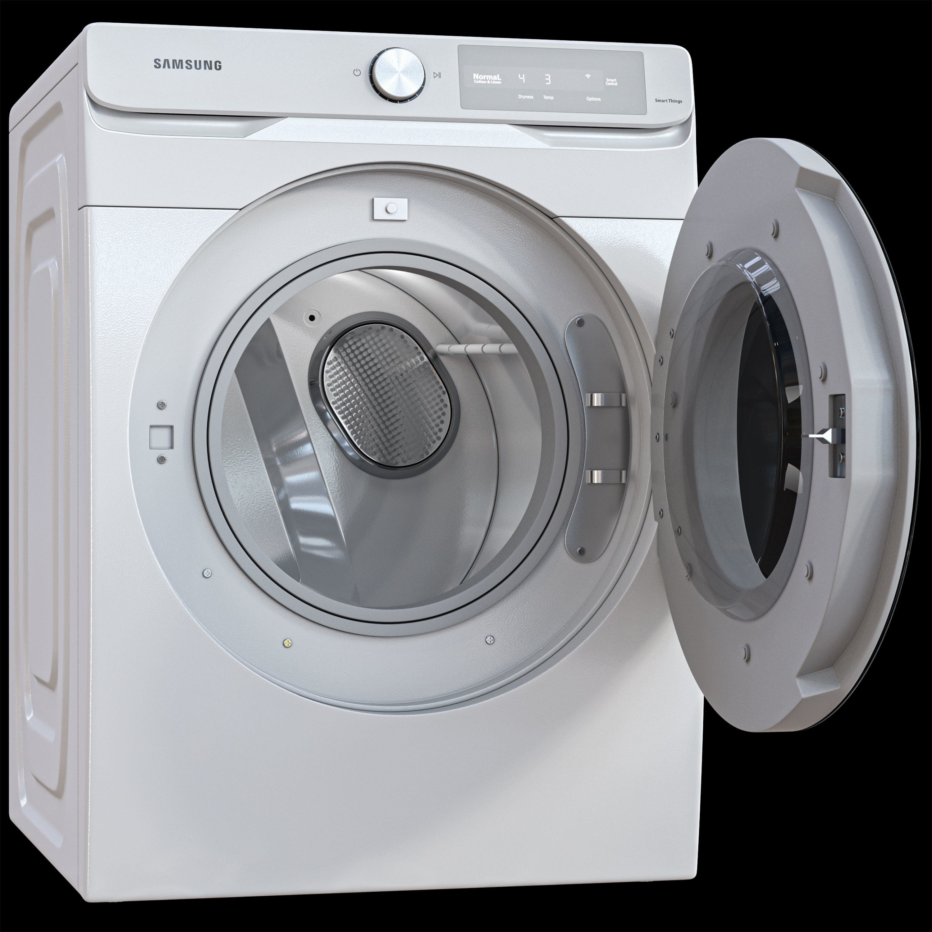 samsung washing machine 3D model_3
