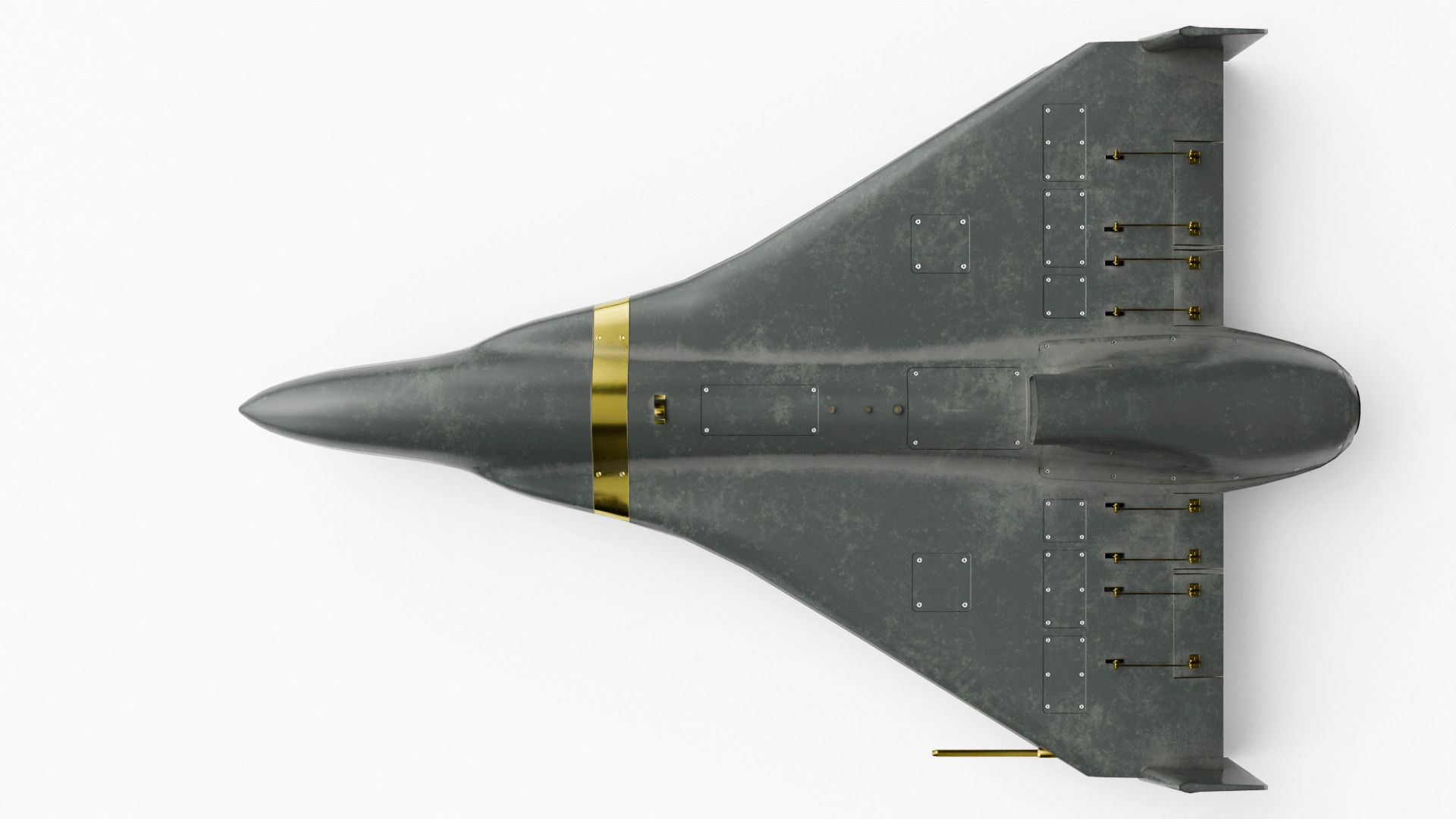 3D model Iranian military drone Shahed-238 with jet engine VR / AR ...