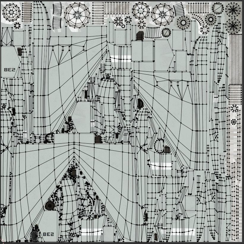 Iranian military drone Shahed-238 with jet engine Low-poly 3D model_13