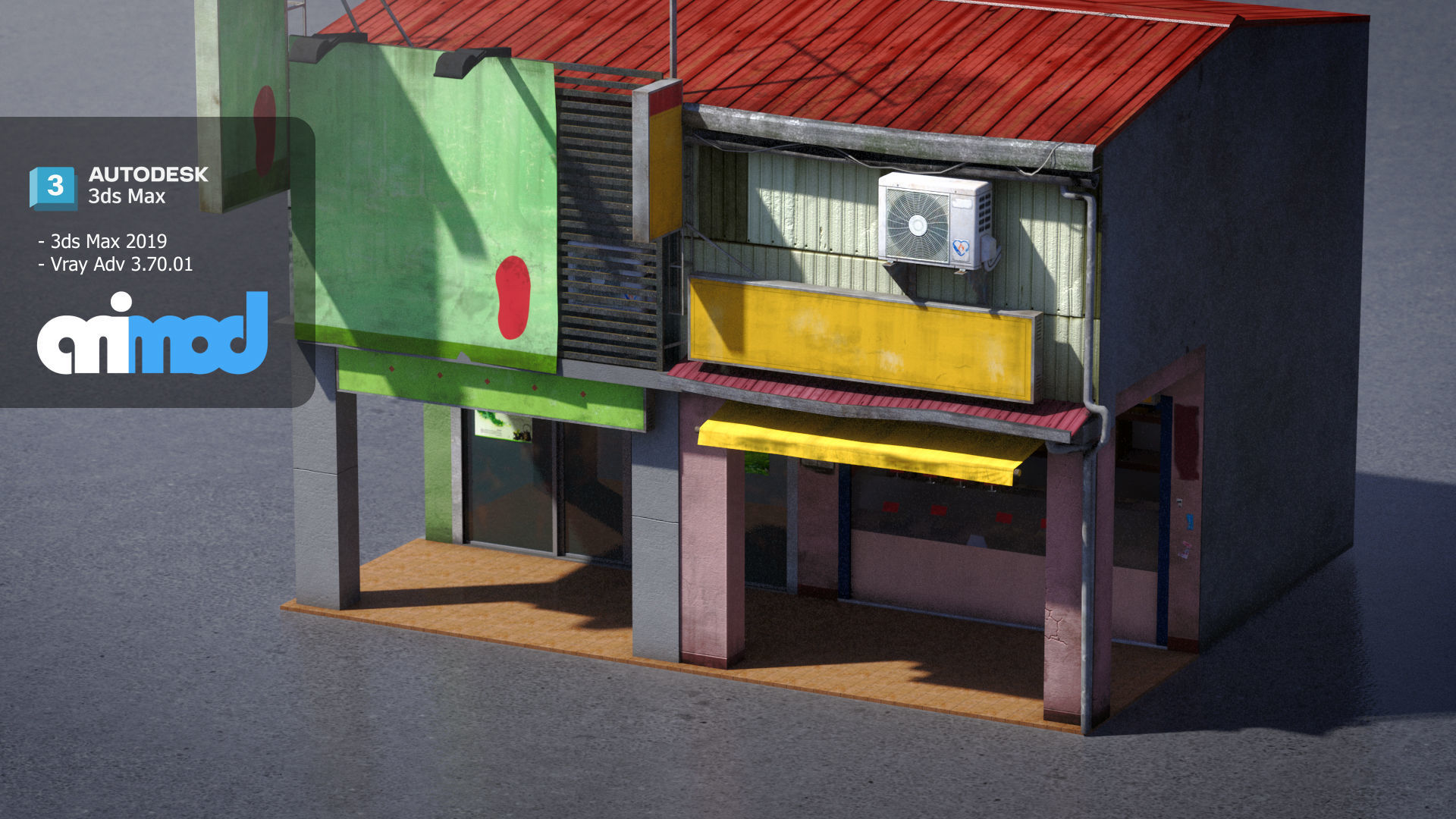 TW house 007 3D model_4