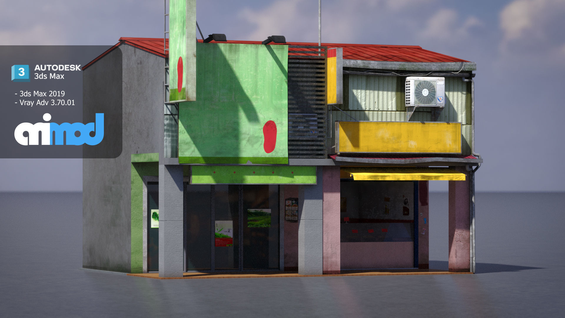 TW house 007 3D model_1