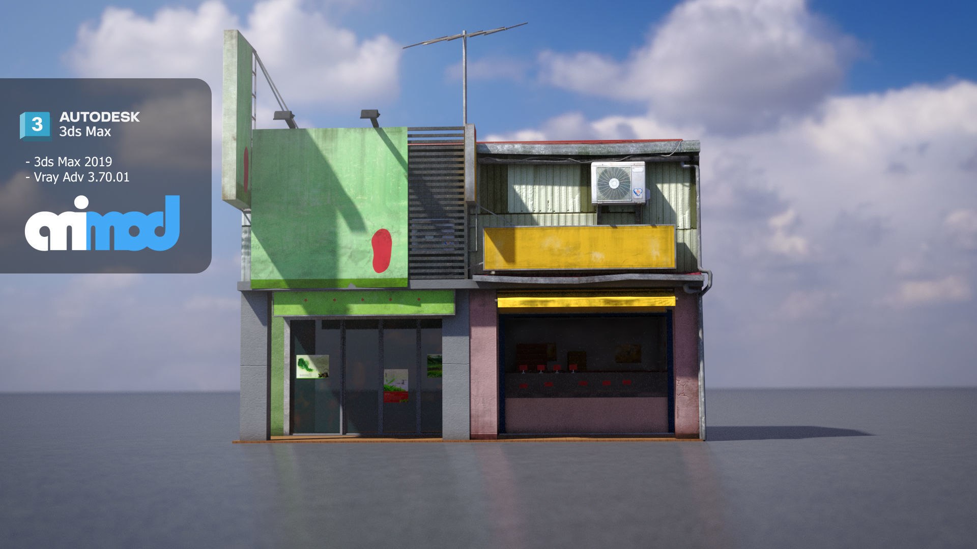 TW house 007 3D model_2