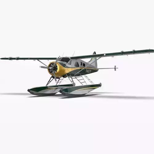 De Havilland Canada DHC-2 Beaver 3D model
