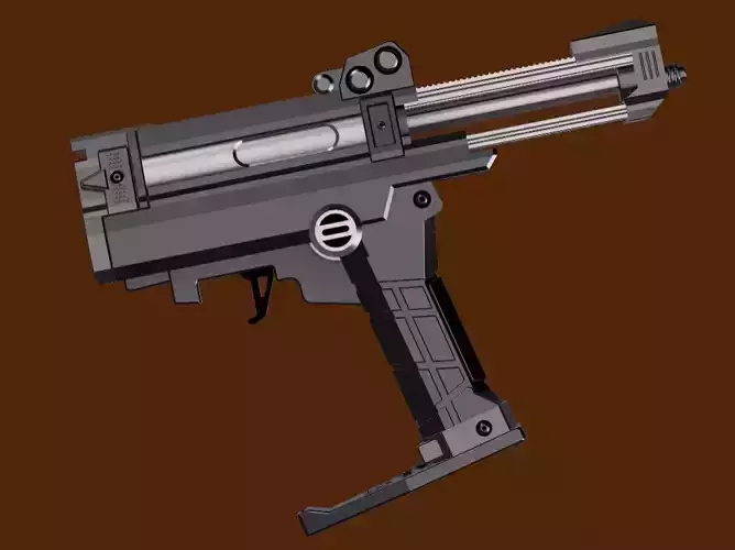 Dune Part Two - Maula spring gun for cosplay 3D print model