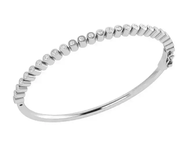 Diamond Bangle Bracelet 3879