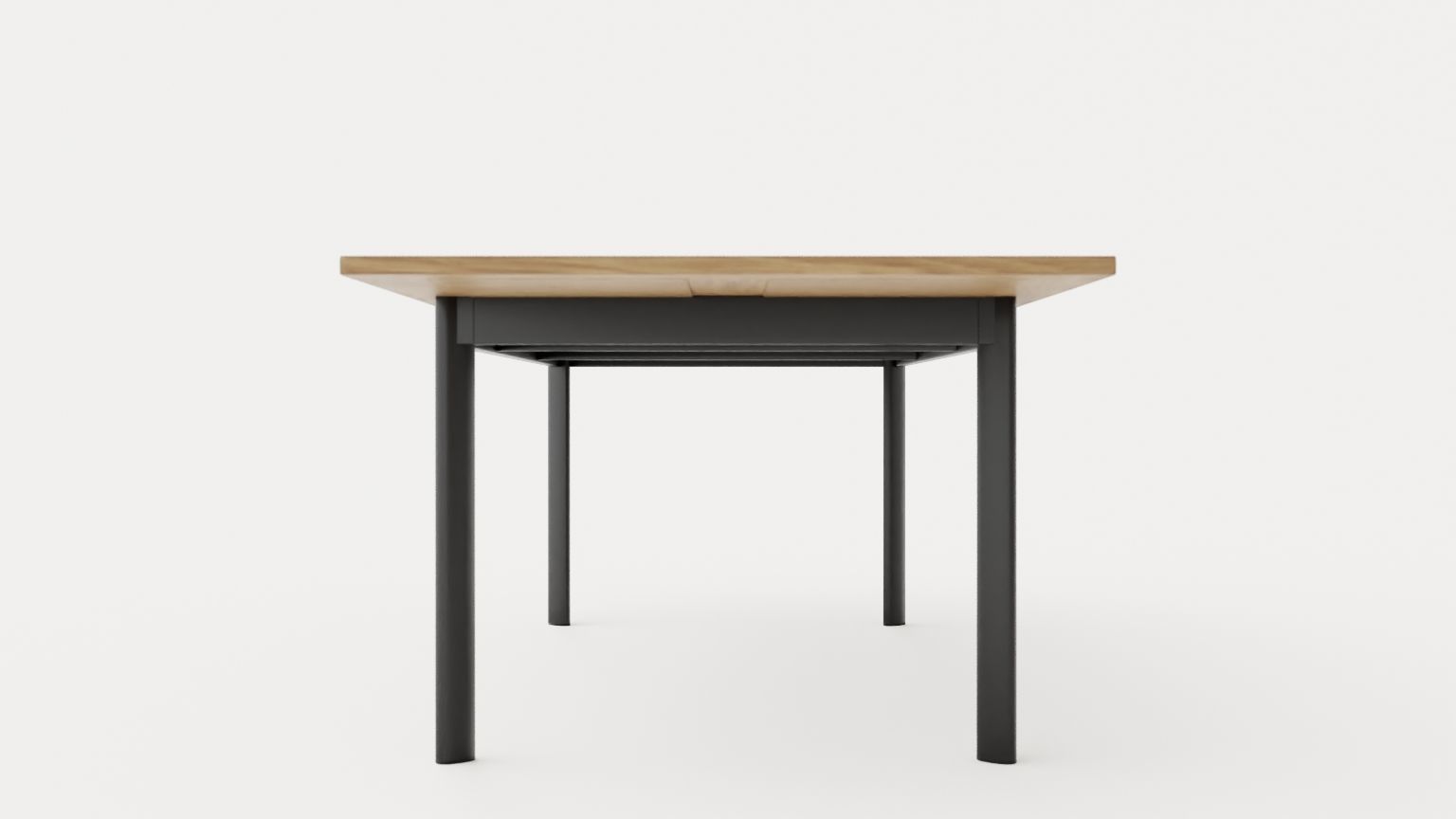 Nice dining table Low-poly 3D model_4