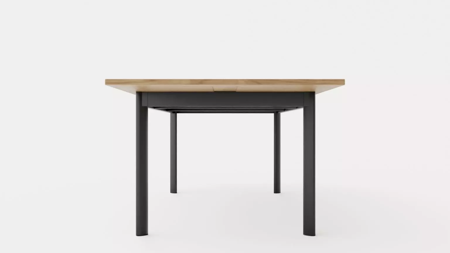 Nice dining table Low-poly 3D model_0