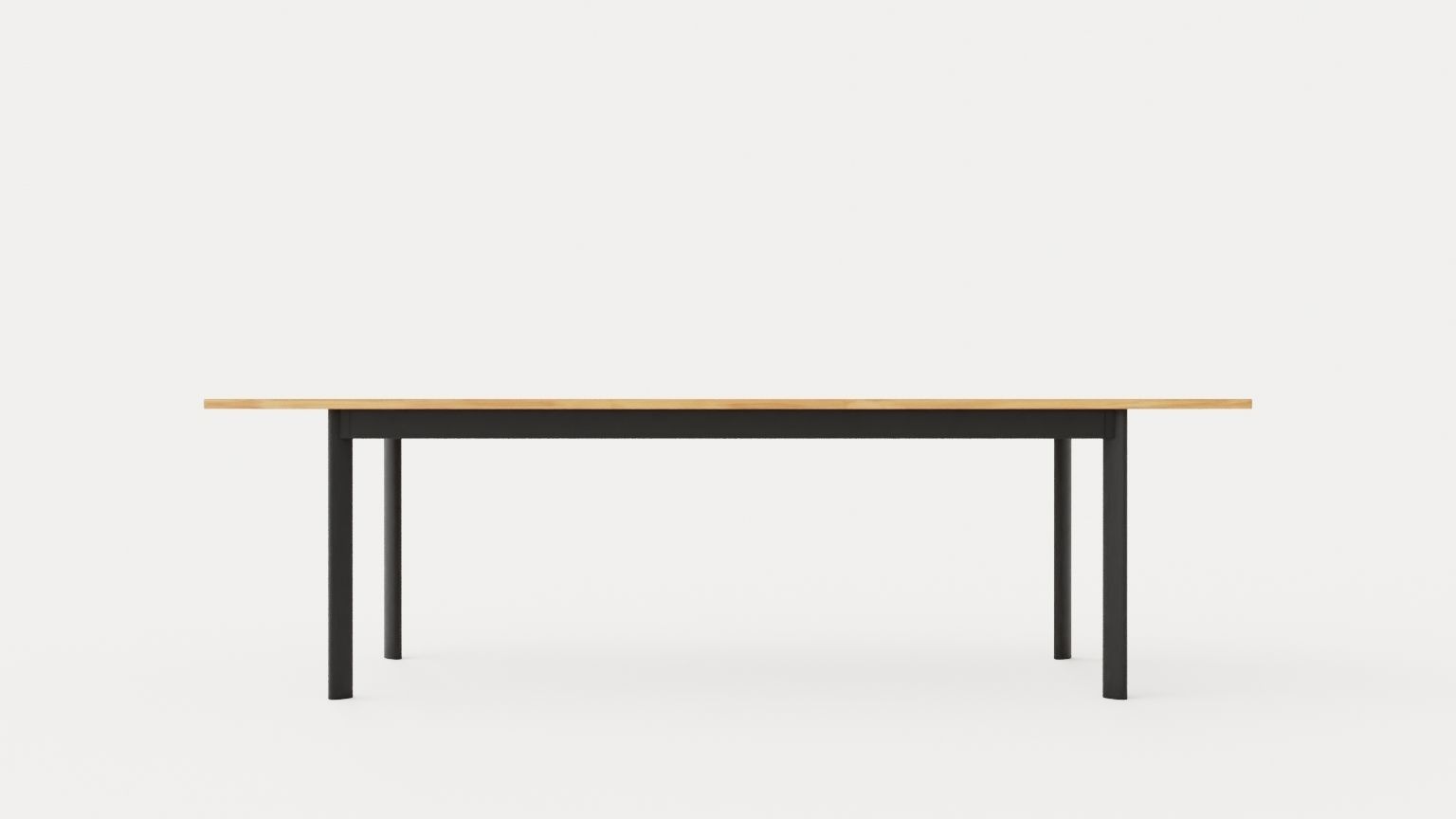 Nice dining table Low-poly 3D model_4