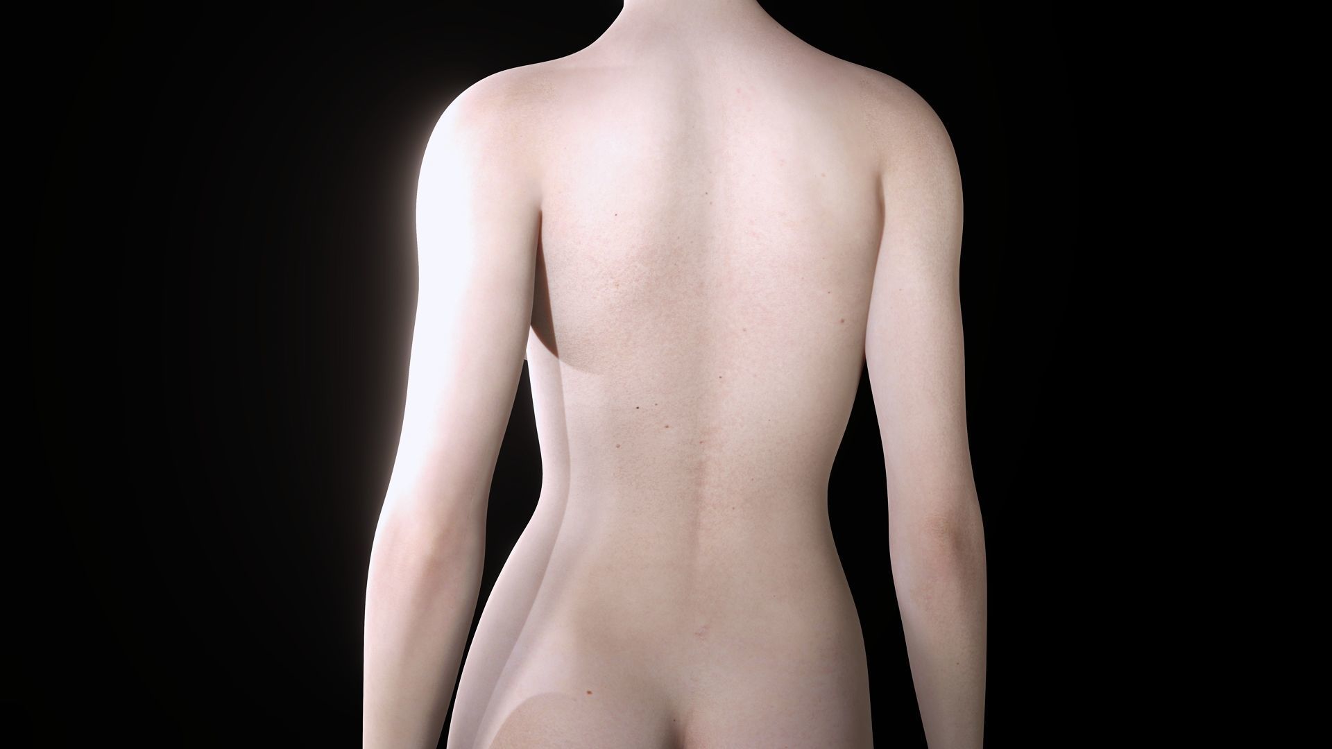 Isabella - Female Base Mesh Realistic Reference Low-poly 3D model_17