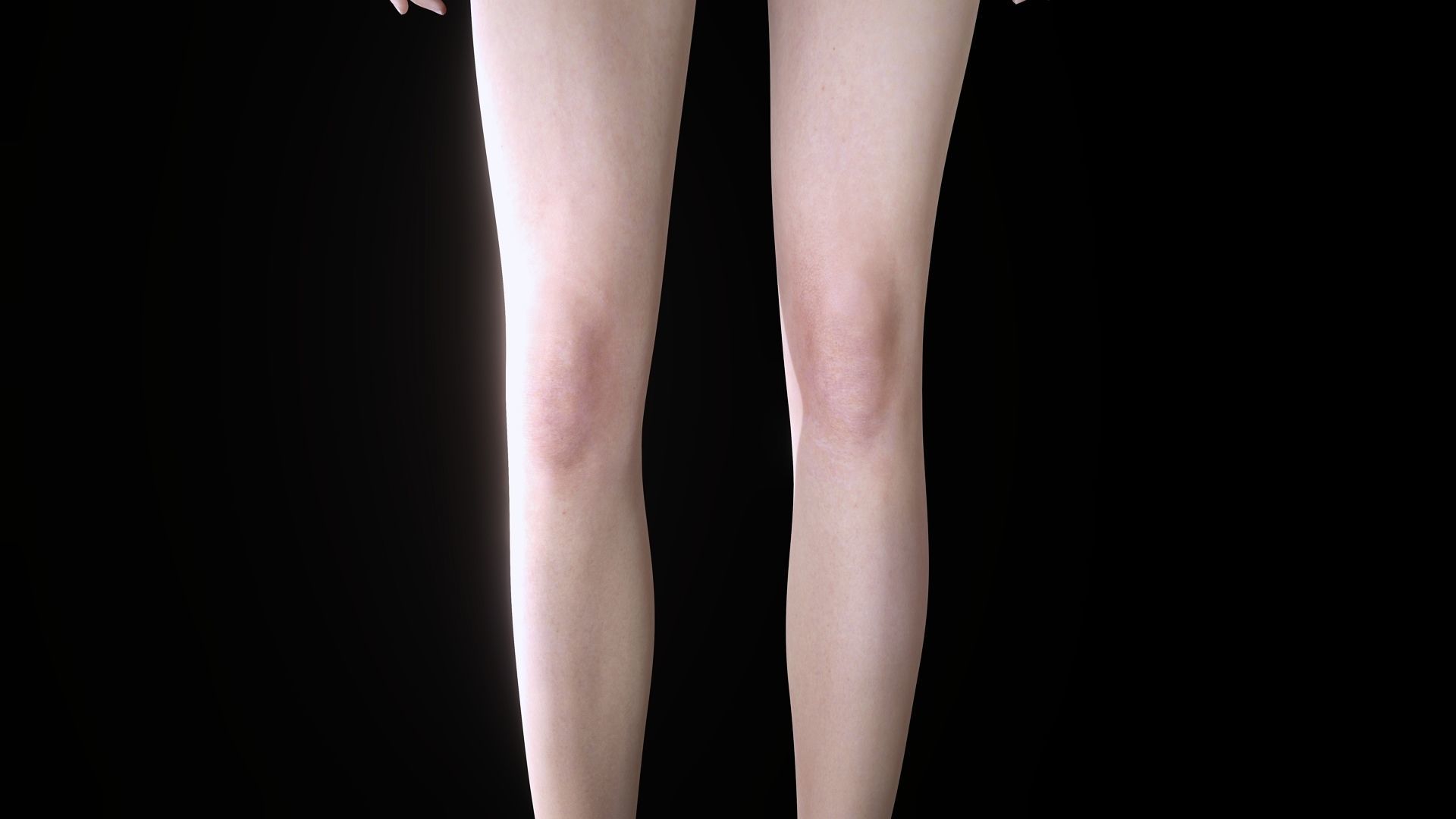 Isabella - Female Base Mesh Realistic Reference Low-poly 3D model_15