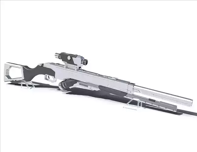 Sci-fi rifle