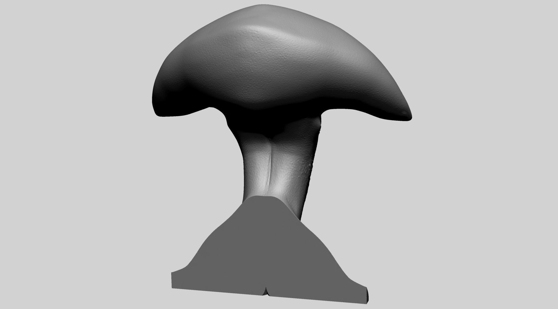 Creature Bust C 3D print model_4