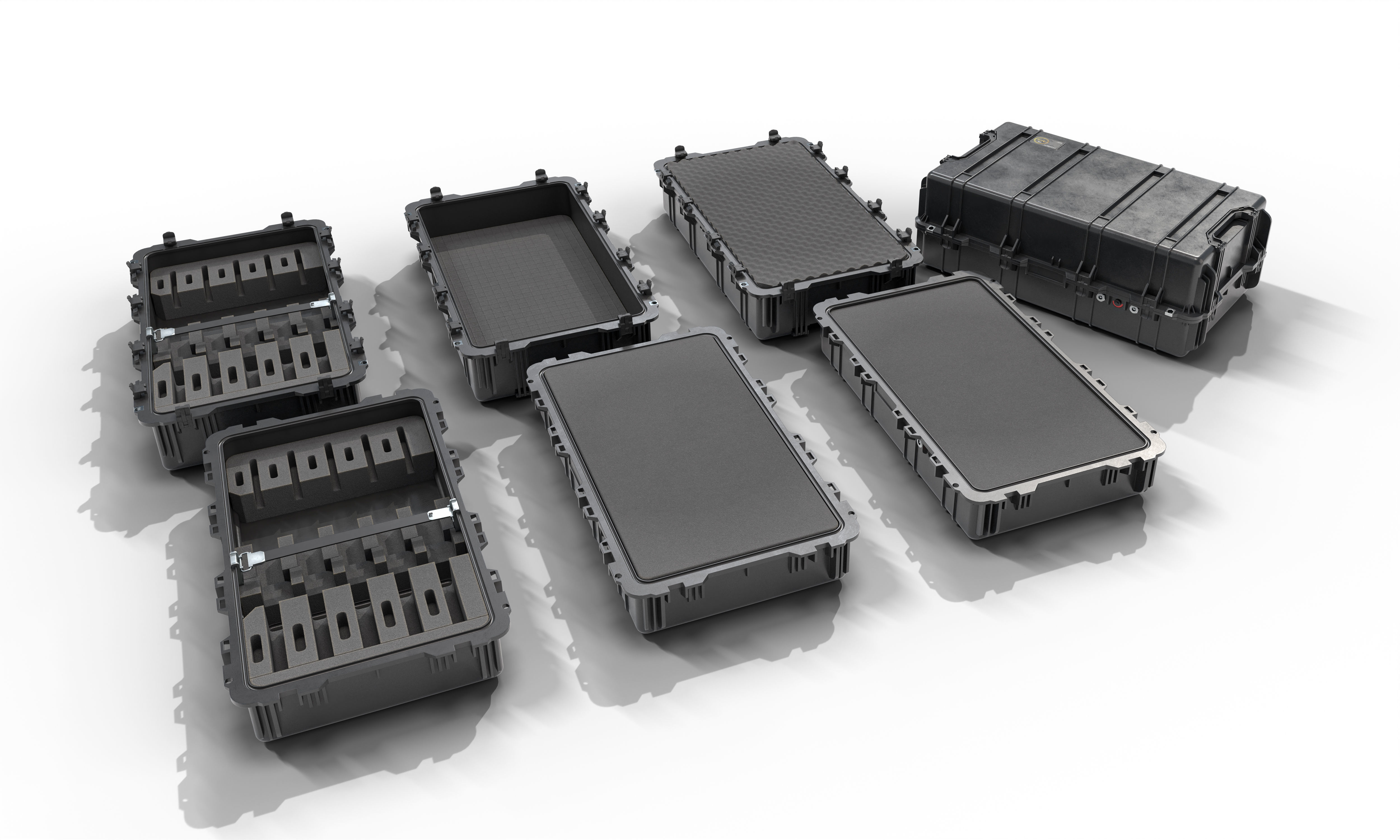 Weapon case Peli 1780 Low-poly 3D model_1