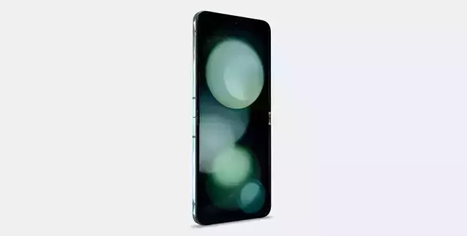 Samsung Galaxy Z Flip5 Mint 3D model
