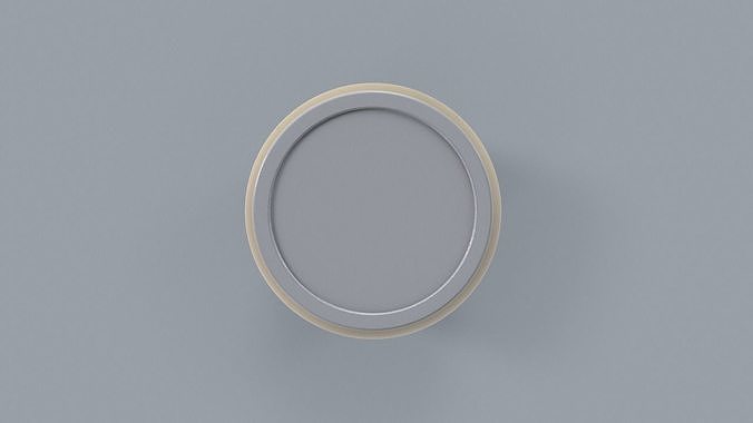 Soy Based Mayonnaise Low-poly 3D model 7