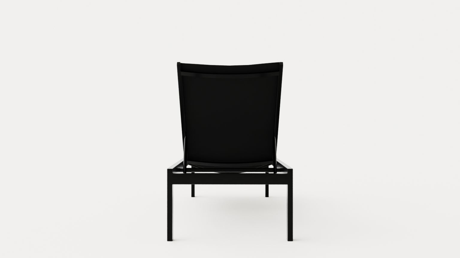 Vegas lounge bed Low-poly 3D model_4