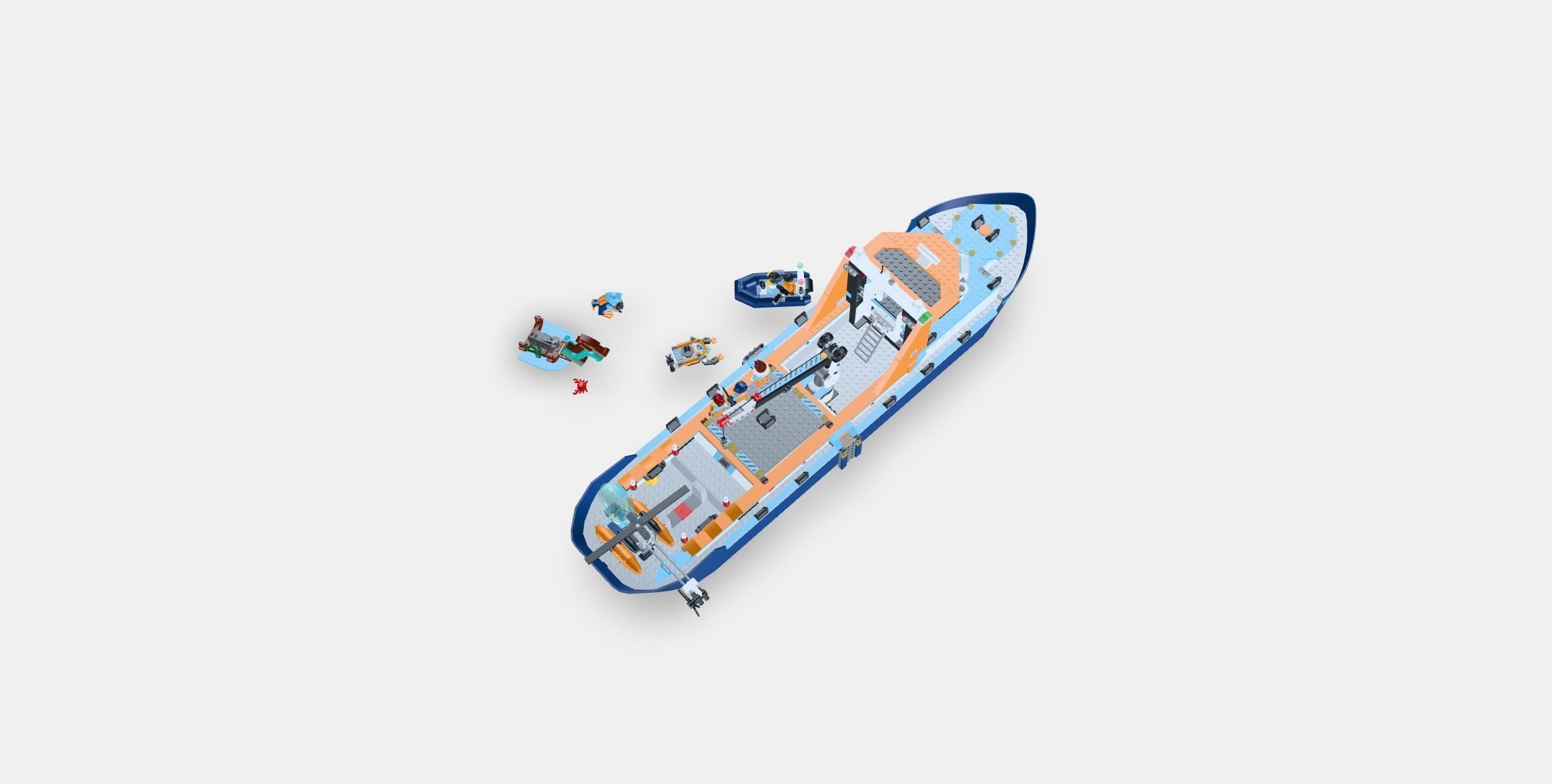 60368 Lego City Arctic Explorer Ship - 60368 main image 1