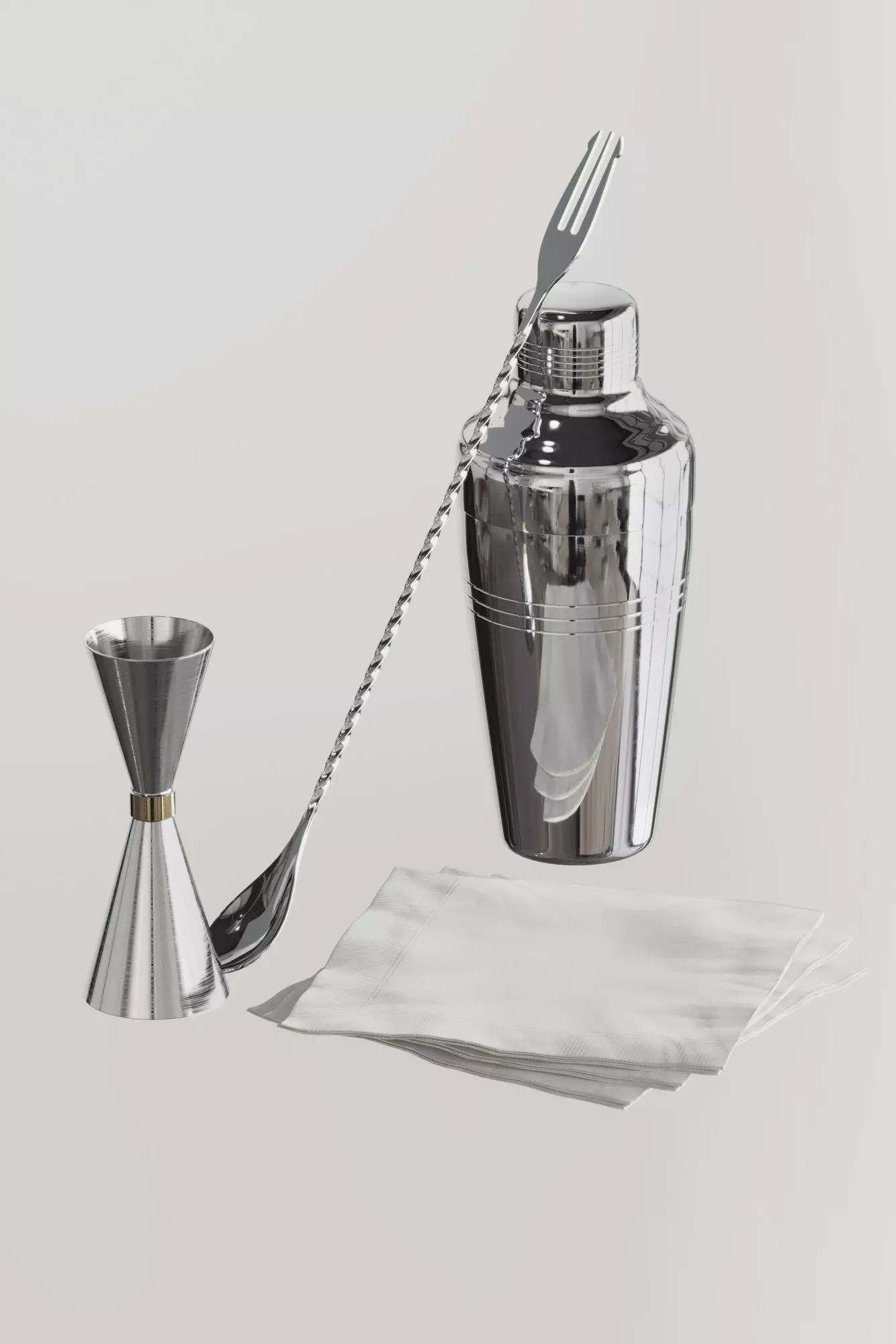 Bartnder kit set 3D model