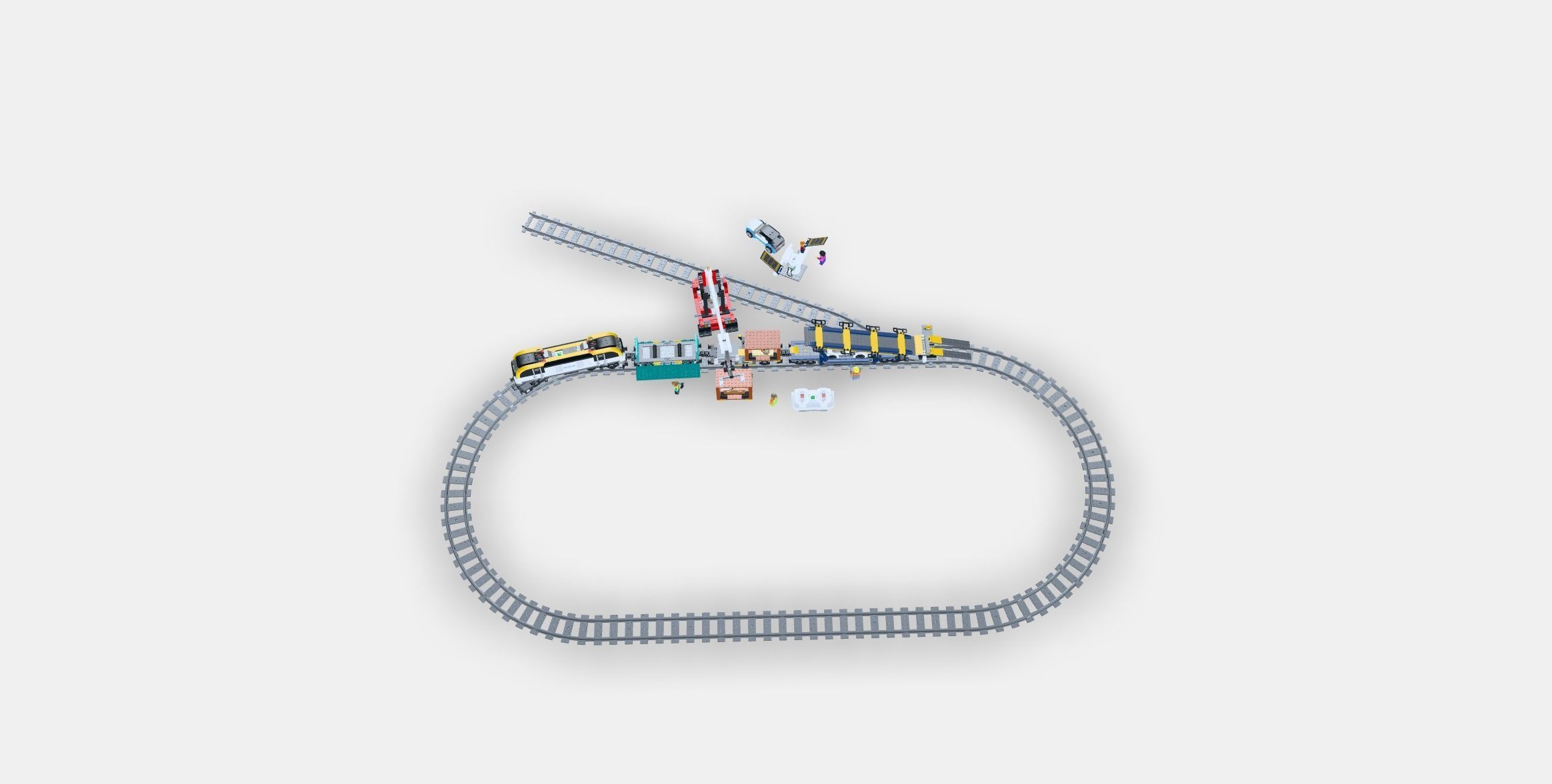 LEGO City Freight trains 3D model_16