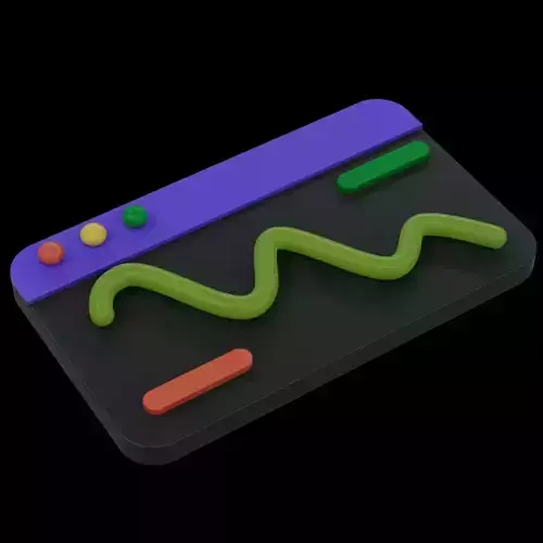 Animated Business Analytics 3D Models Icon No4 3D model