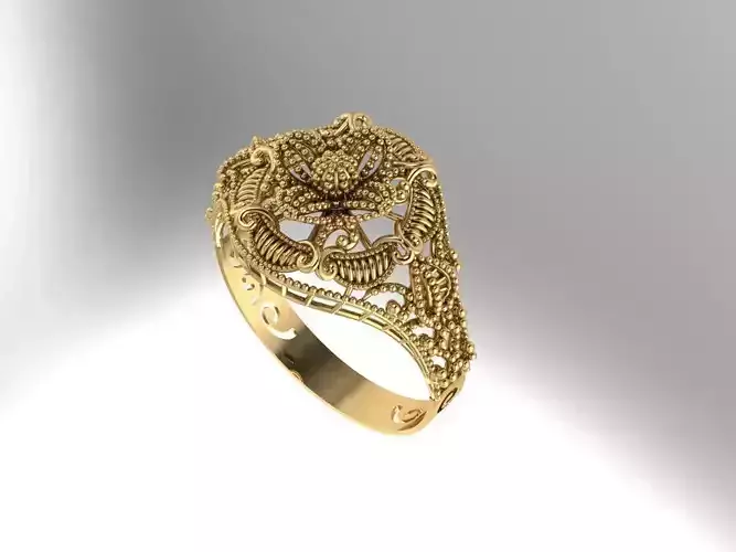 Gold Ring 8