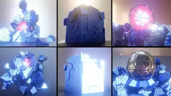 Placeholder-Cube Epileptic Free 3D model