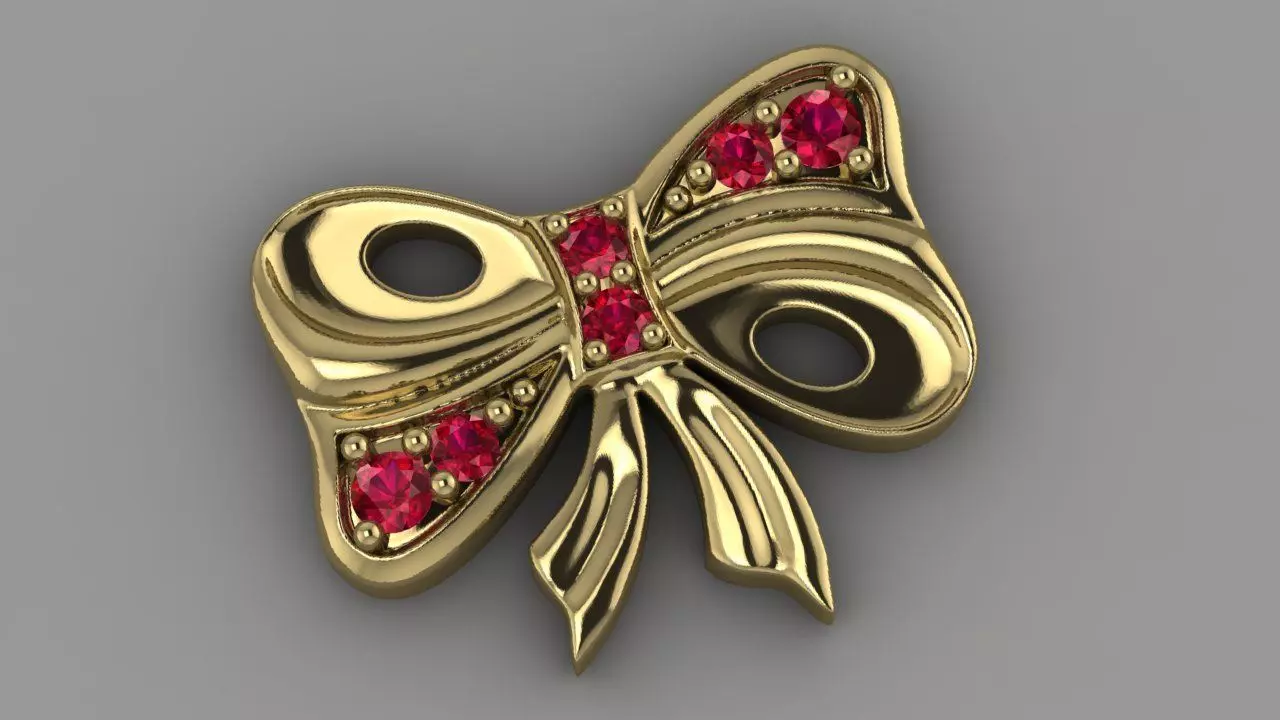 Bow detail Free 3D print model