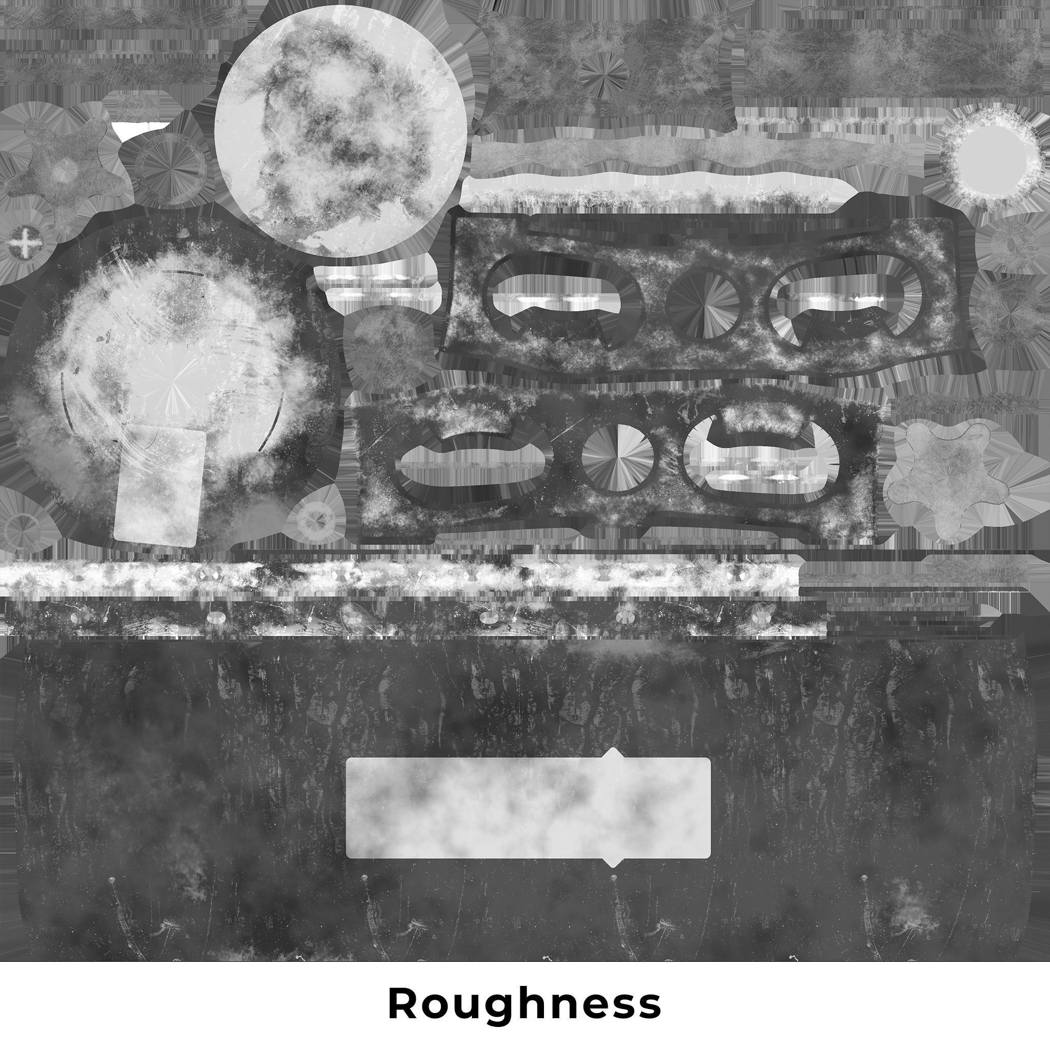 Propane Tank usage dirty red Low-poly 3D model_24