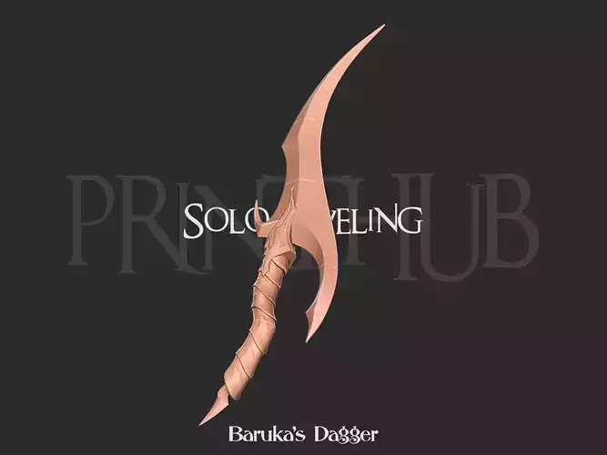 Solo Leveling - Baruka  Dagger Weapon Cosplay