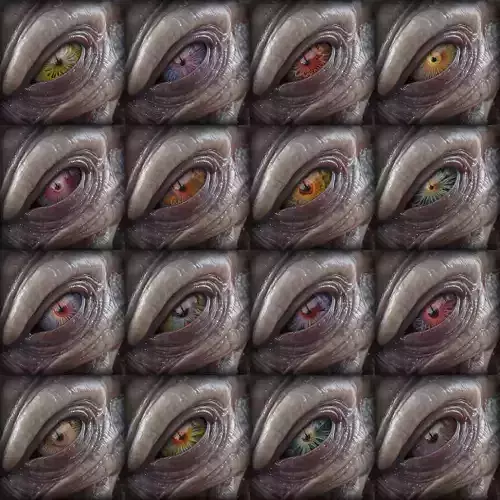 Alien Fantasy Eyes Vol 01 - PBR