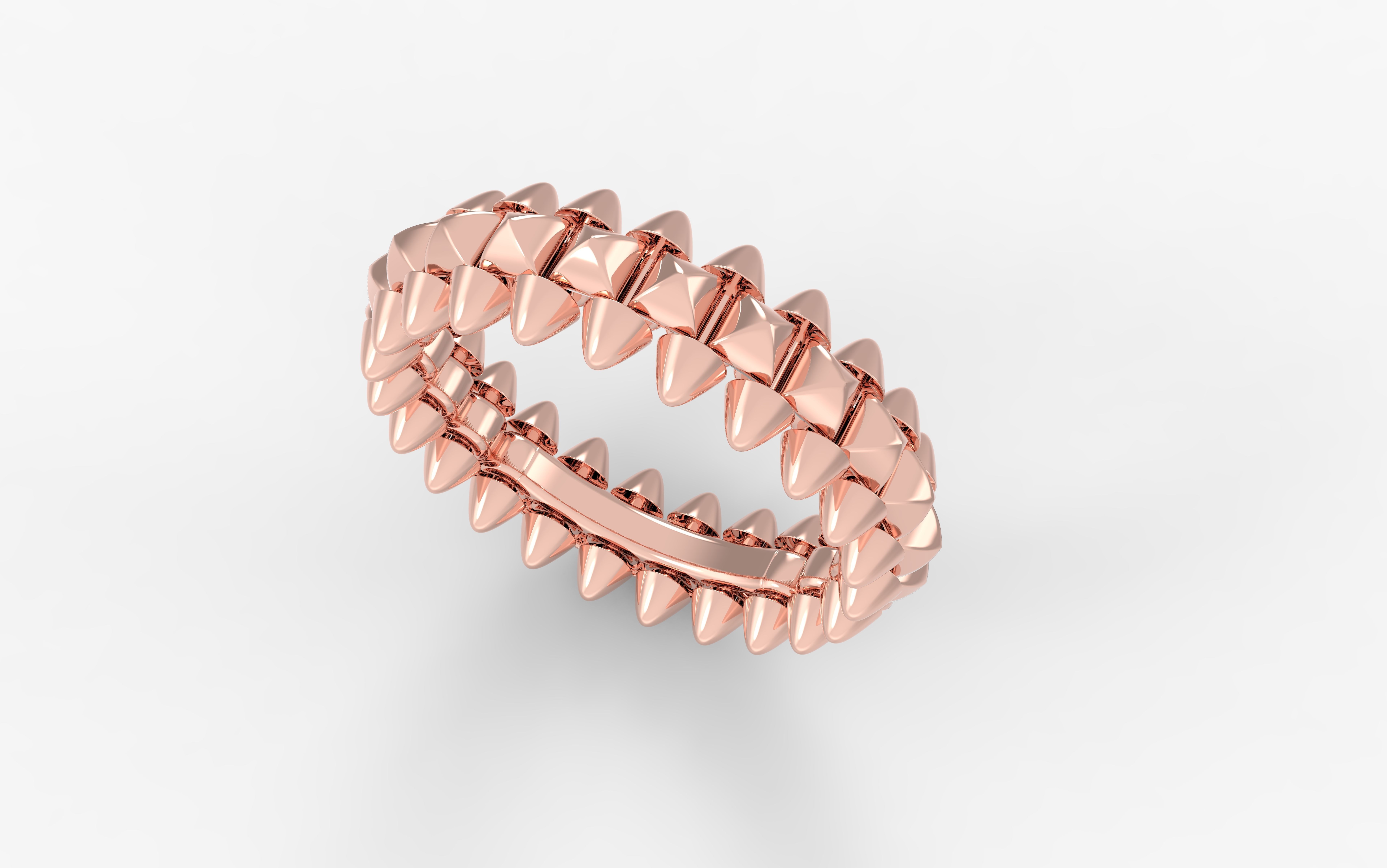 CLASH  Fashion Rings 3D print model_17