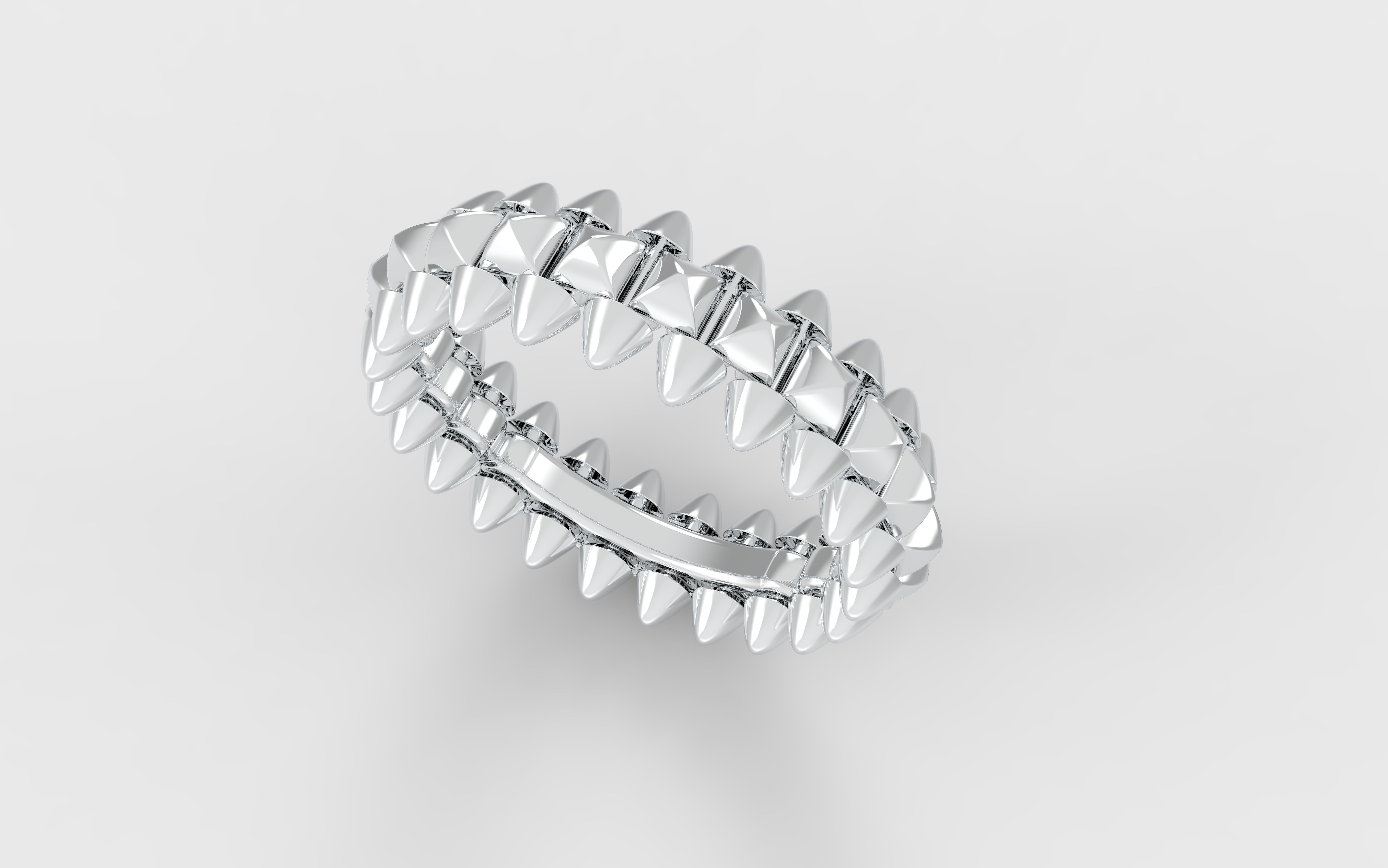 CLASH  Fashion Rings 3D print model_2