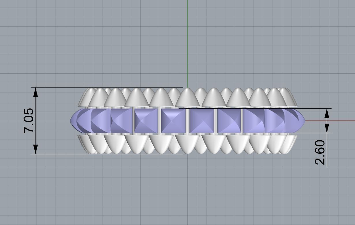 CLASH  Fashion Rings 3D print model_4