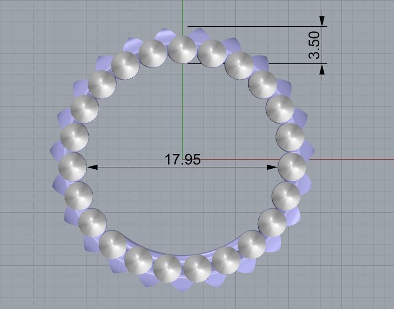 CLASH  Fashion Rings 3D print model_5