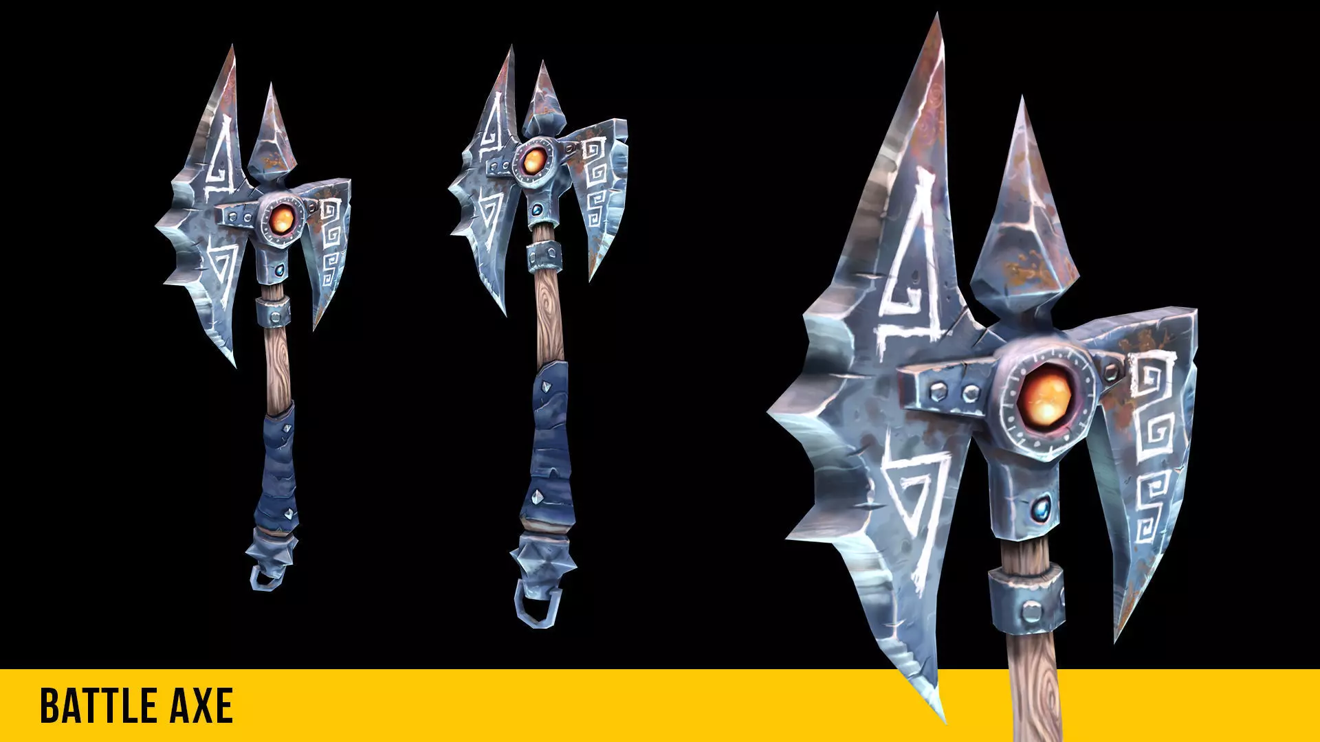 Battle Axe Free 3D model