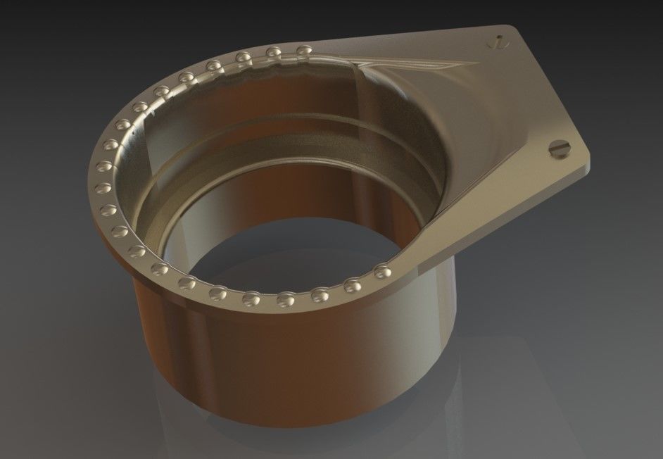 McDonnell Douglas T-45 Goshawk APU upgrade  3D print model_7