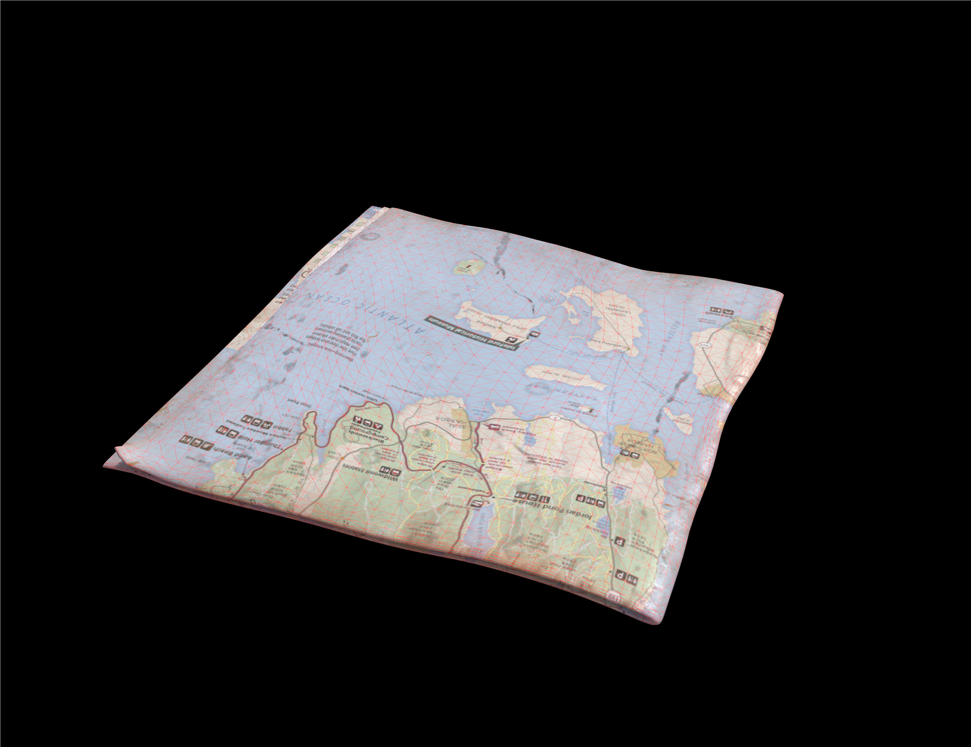 Ruck case with accessories Low-poly 3D model_92