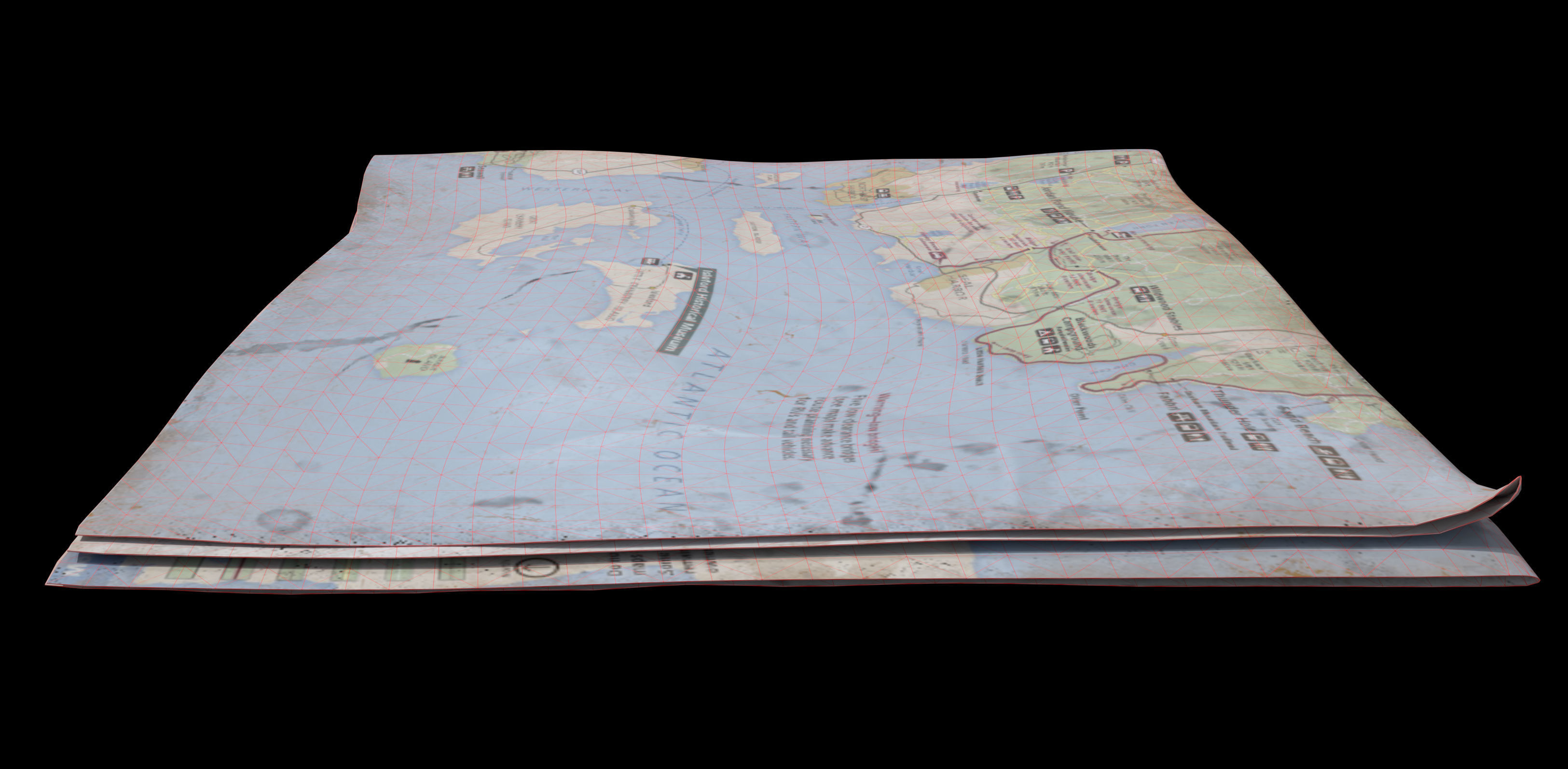 Ruck case with accessories Low-poly 3D model_88