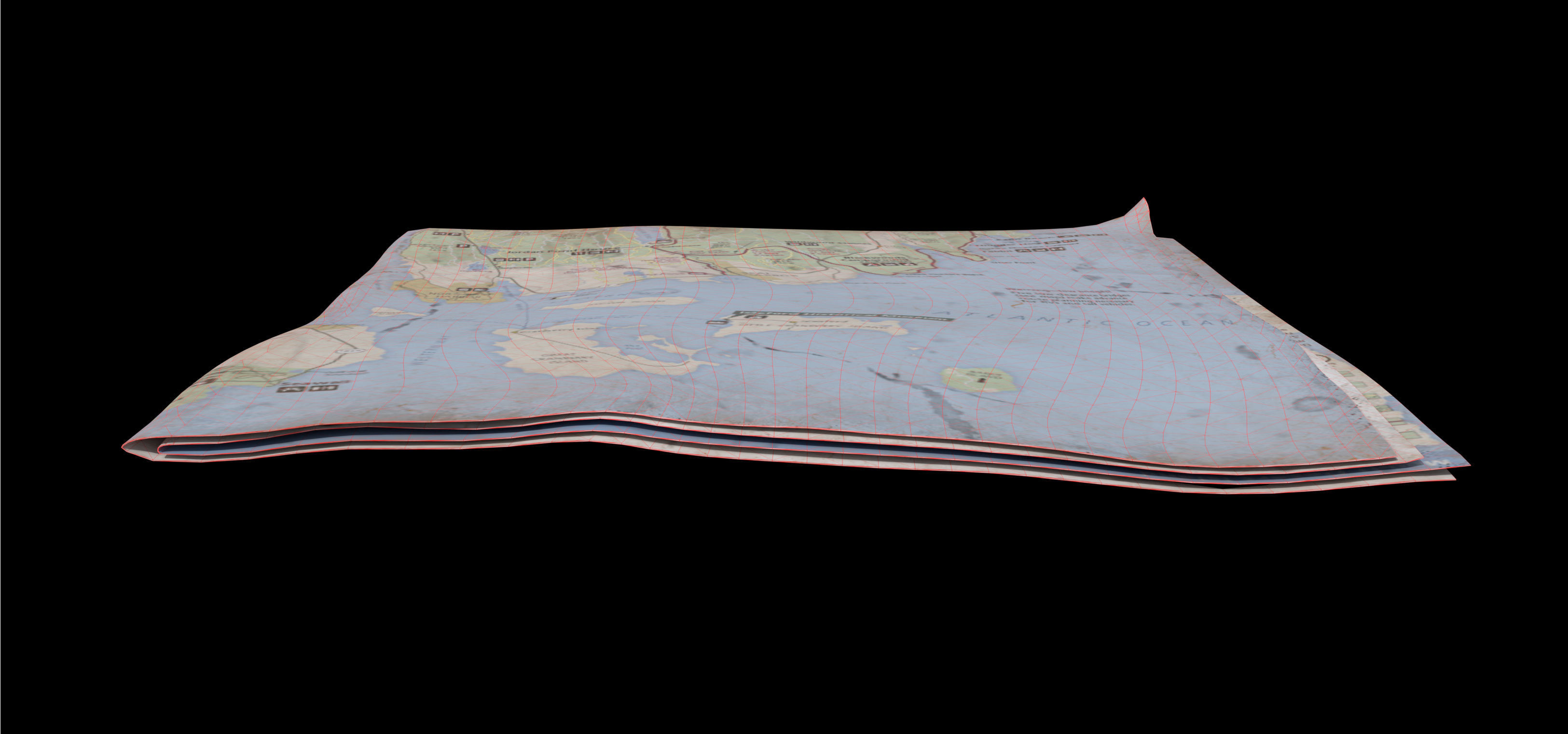 Ruck case with accessories Low-poly 3D model_91