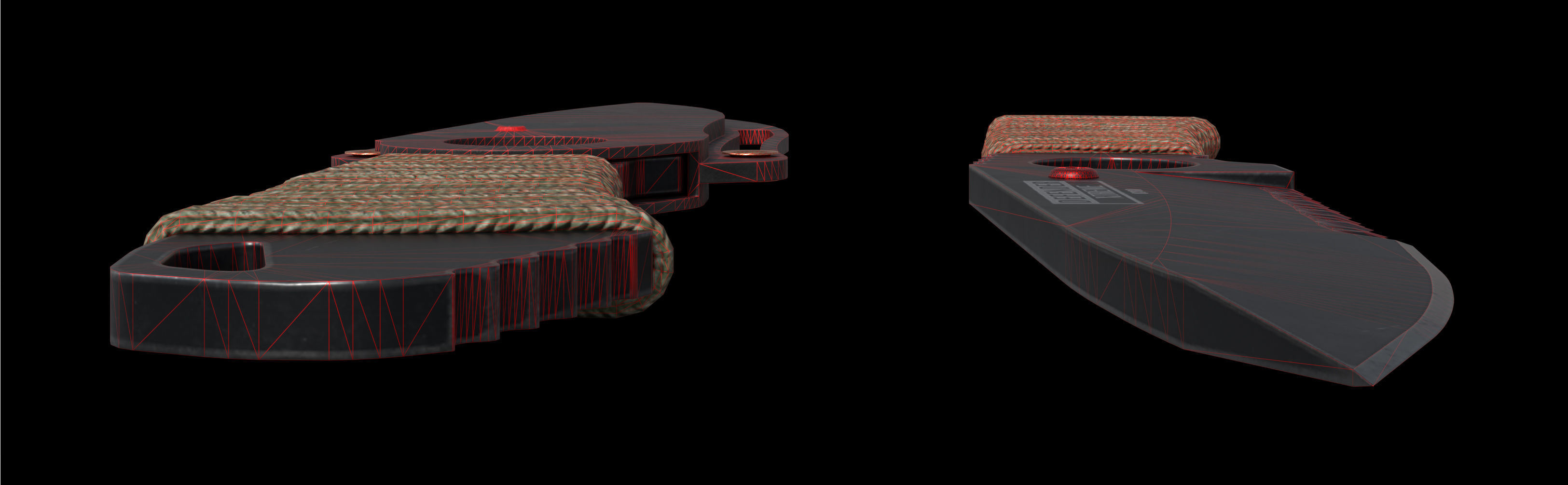 Ruck case with accessories Low-poly 3D model_52